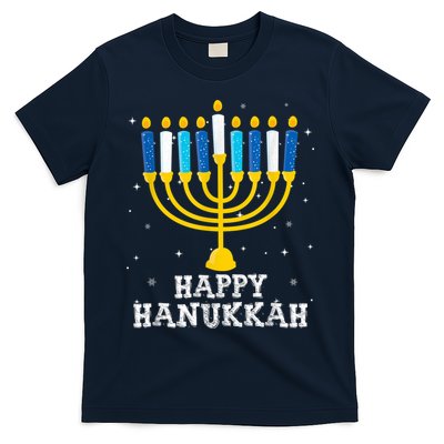 Hanukkah Menorah Happy Hanukkah T-Shirt