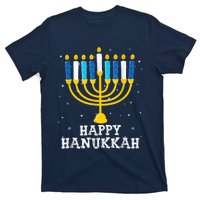 Hanukkah Menorah Happy Hanukkah T-Shirt