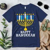Hanukkah Menorah Happy Hanukkah Premium T-Shirt