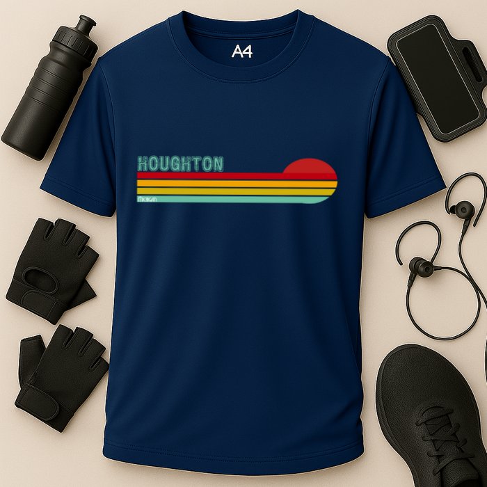 Houghton Michigan Cooling Performance Crew T-Shirt