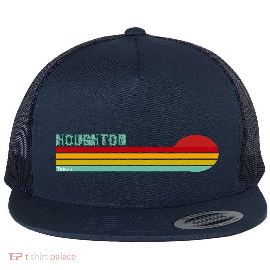Houghton Michigan Flatbill Hat