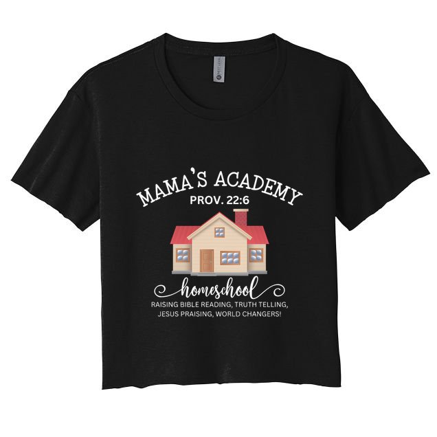 Homeschool Mom Crop Top