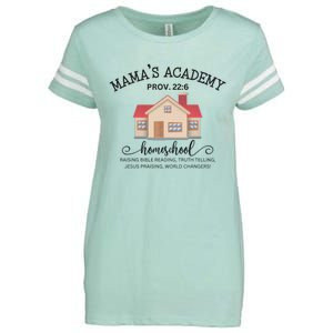 Homeschool Mom Enza Ladies Jersey Football T-Shirt