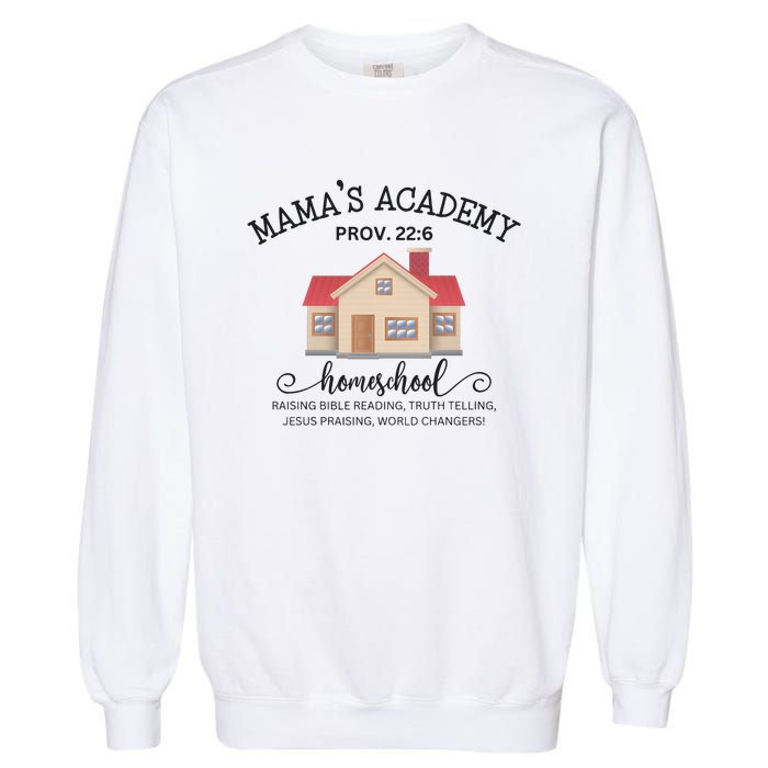 Homeschool Mom Garment-Dyed Sweatshirt