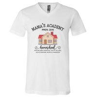 Homeschool Mom V-Neck T-Shirt