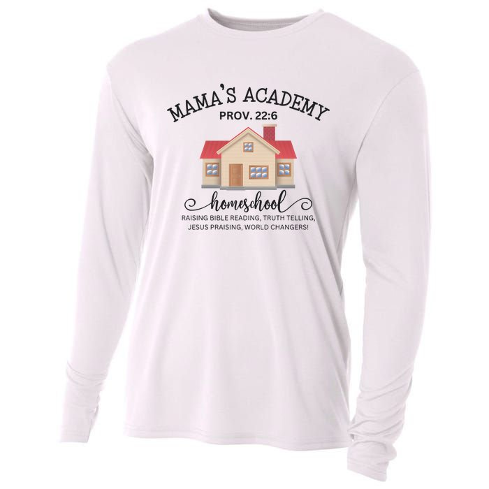 Homeschool Mom Cooling Performance Long Sleeve Crew