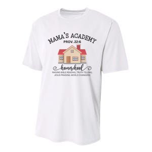 Homeschool Mom Performance Sprint T-Shirt