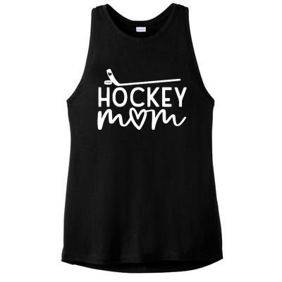 Hockey Mom Ladies PosiCharge Tri-Blend Wicking Tank