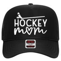 Hockey Mom High Crown Mesh Back Trucker Hat