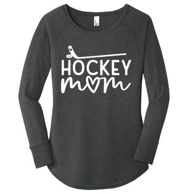 Hockey Mom Women's Perfect Tri Tunic Long Sleeve Shirt