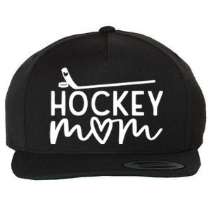 Hockey Mom Wool Snapback Cap