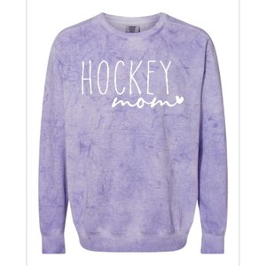 Hockey Mom Colorblast Crewneck Sweatshirt