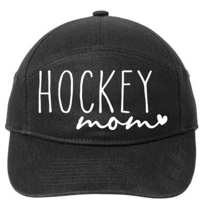 Hockey Mom 7-Panel Snapback Hat