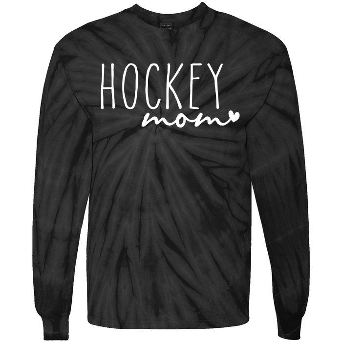 Hockey Mom Tie-Dye Long Sleeve Shirt