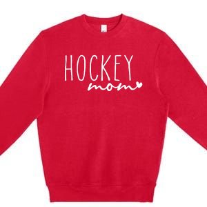 Hockey Mom Premium Crewneck Sweatshirt