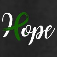 Hope Mental Health Awareness Ribbon 7 Panel Mesh Trucker Snapback Hat