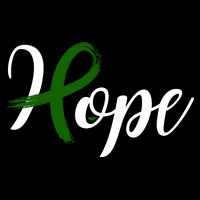 Hope Mental Health Awareness Ribbon 16 in Basic Backpack