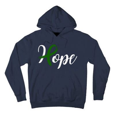 Hope Mental Health Awareness Ribbon Tall Hoodie