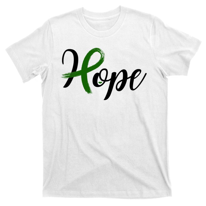 Hope Mental Health Awareness Ribbon T-Shirt