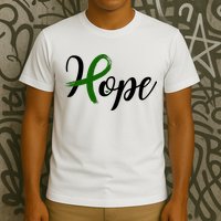 Hope Mental Health Awareness Ribbon T-Shirt