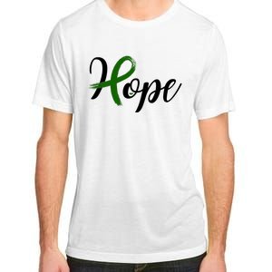 Hope Mental Health Awareness Ribbon Adult ChromaSoft Performance T-Shirt