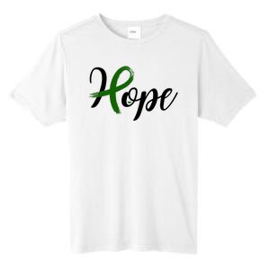 Hope Mental Health Awareness Ribbon Tall Fusion ChromaSoft Performance T-Shirt