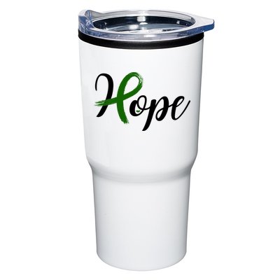 Hope Mental Health Awareness Ribbon Tumbler