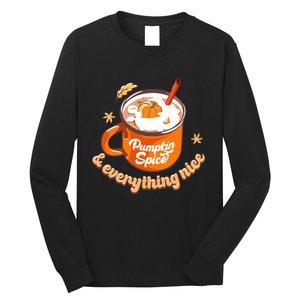 Halloween Mug Halloween Pumpkin Pumpkin Spice Retro Gift Long Sleeve Shirt