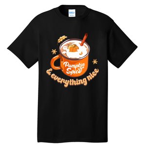 Halloween Mug Halloween Pumpkin Pumpkin Spice Retro Gift Tall T-Shirt