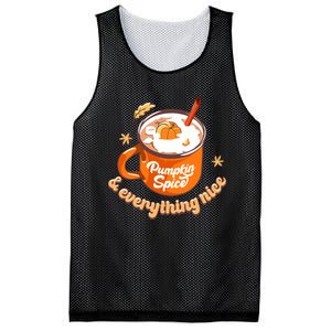 Halloween Mug Halloween Pumpkin Pumpkin Spice Retro Gift Mesh Reversible Basketball Jersey Tank