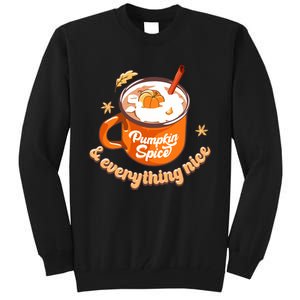 Halloween Mug Halloween Pumpkin Pumpkin Spice Retro Gift Tall Sweatshirt