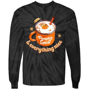 Halloween Mug Halloween Pumpkin Pumpkin Spice Retro Gift Tie-Dye Long Sleeve Shirt