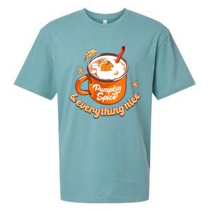 Halloween Mug Halloween Pumpkin Pumpkin Spice Retro Gift Sueded Cloud Jersey T-Shirt