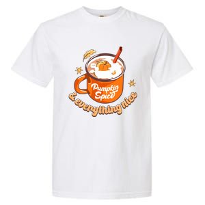 Halloween Mug Halloween Pumpkin Pumpkin Spice Retro Gift Garment-Dyed Heavyweight T-Shirt