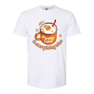 Halloween Mug Halloween Pumpkin Pumpkin Spice Retro Gift Softstyle CVC T-Shirt