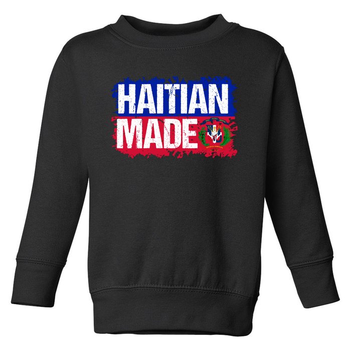 Haitian Made Haiti Pride T Toddler Sweatshirt