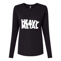 Heavy Metal Womens Cotton Relaxed Long Sleeve T-Shirt