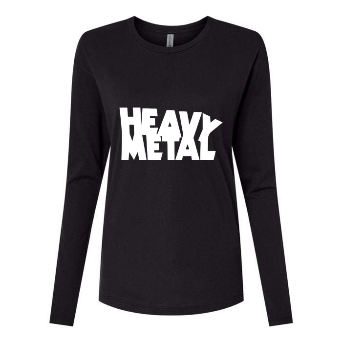 Heavy Metal Womens Cotton Relaxed Long Sleeve T-Shirt