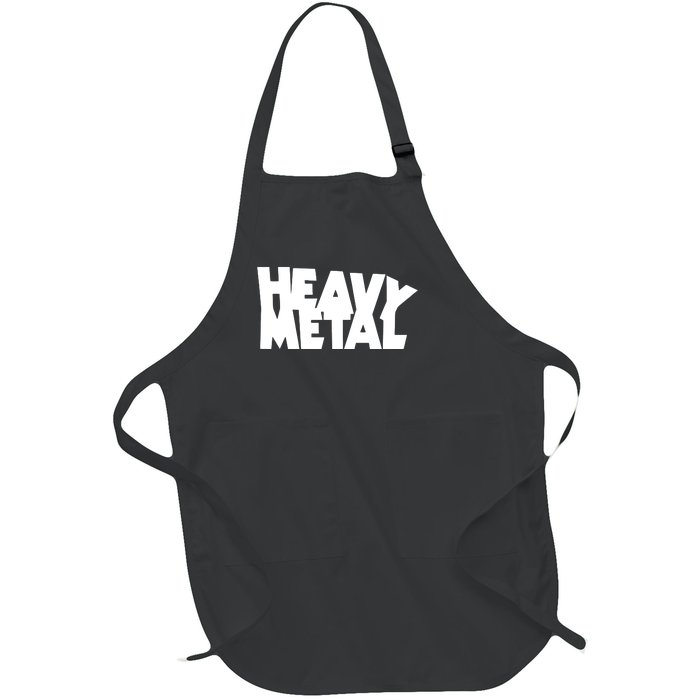 Heavy Metal Full-Length Apron With Pockets