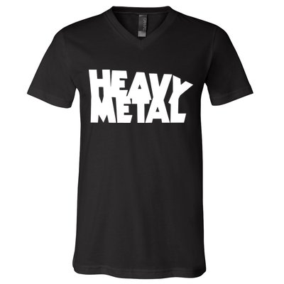 Heavy Metal V-Neck T-Shirt