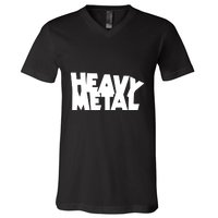 Heavy Metal V-Neck T-Shirt