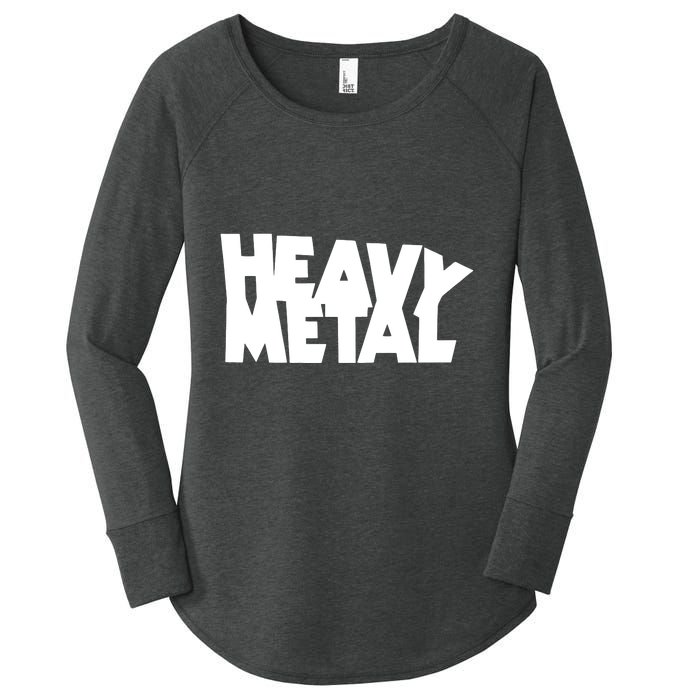 Heavy Metal Women's Perfect Tri Tunic Long Sleeve Shirt