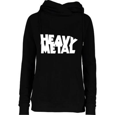 Heavy Metal Womens Funnel Neck Pullover Hood