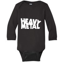 Heavy Metal Baby Long Sleeve Bodysuit