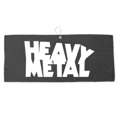 Heavy Metal Large Microfiber Waffle Golf Towel