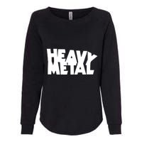 Heavy Metal Womens California Wash Sweatshirt