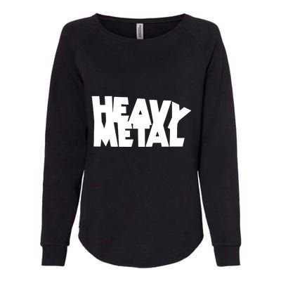 Heavy Metal Womens California Wash Sweatshirt