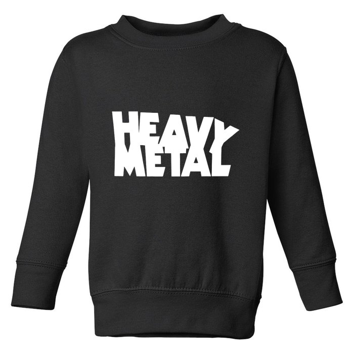 Heavy Metal Toddler Sweatshirt