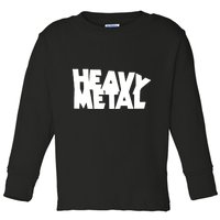 Heavy Metal Toddler Long Sleeve Shirt