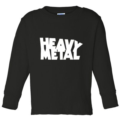 Heavy Metal Toddler Long Sleeve Shirt